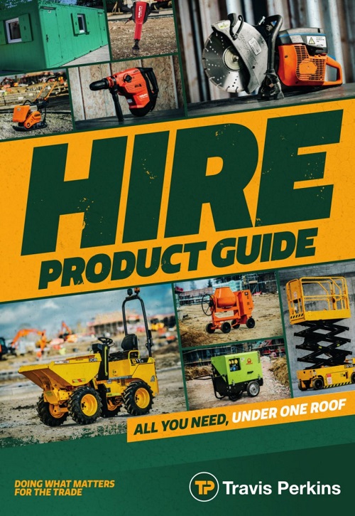 Travis Perkins Launches Brand New Hire Product Guide